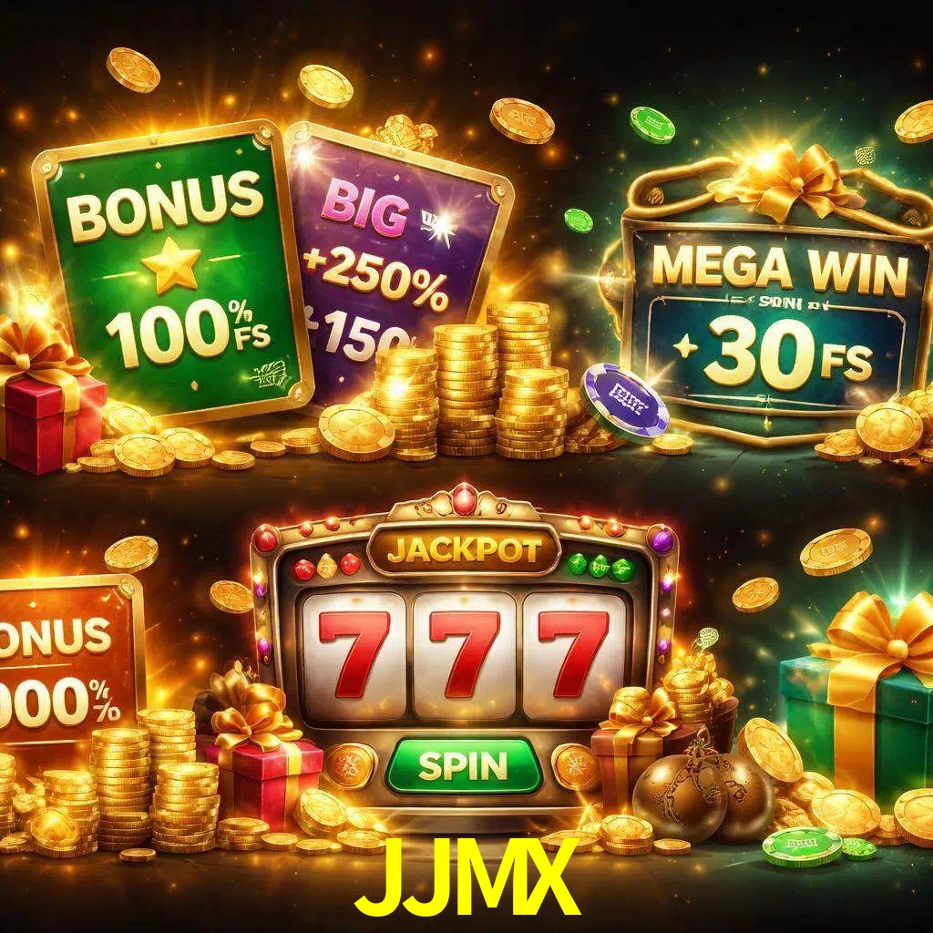 Tipos de bonos JJMX incluyendo recompensas de bienvenida y promociones continuas